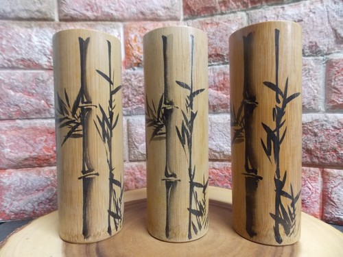 Vintage asian bamboo bud size - vintage,