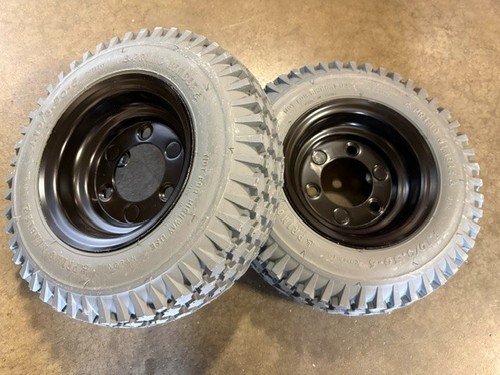 Pneumatic gray wheels for - 2,
