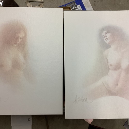 Vtg bob harrison nude female - 2,