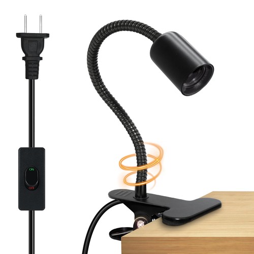 E26 e27 clip desk lamp - desk, holder