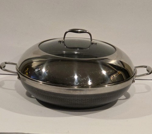 Hexclad hybrid wok pan w - hexclad,