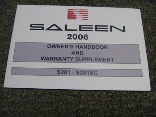 2006 ford mustang saleen - 2006,