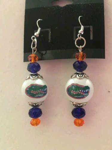 Florida gators earrings - gators,
