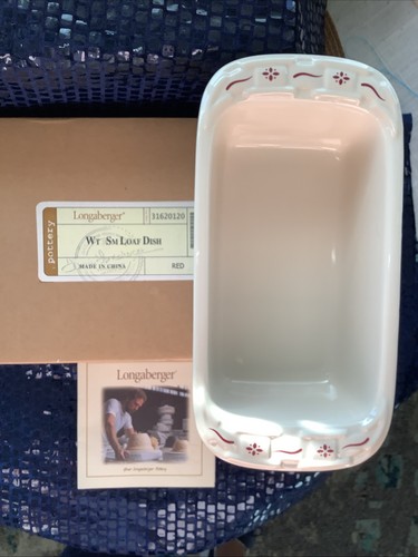 New longaberger pottery - longaberger,