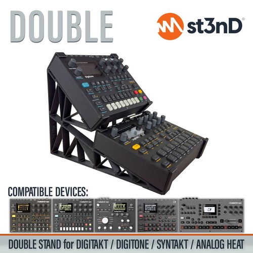 Double stand for elektron - double,