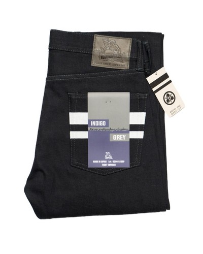 Momotaro 18oz indigo grey - x,
