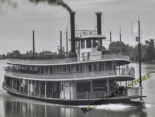 Steam boats sacramento - boats, at
