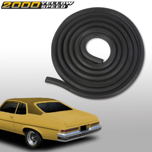 Black trunk seal weatherstrip - trunk,