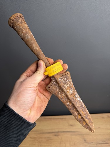Ancient battle spear iron - spear,