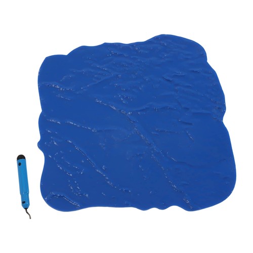 Concrete floor stamp mold - concrete,