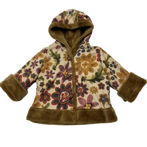 Vintage kids brown - vintage, floral