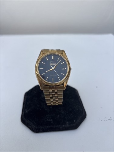 Seiko president watch men gold - seiko,