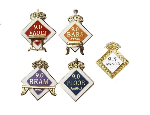 New gymnastics event - event, pins