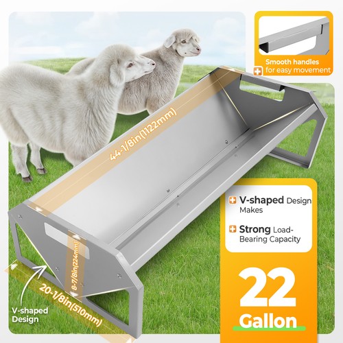Pasture sheep feeder 22 - 45'',