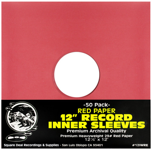 Red colored paper - (50),