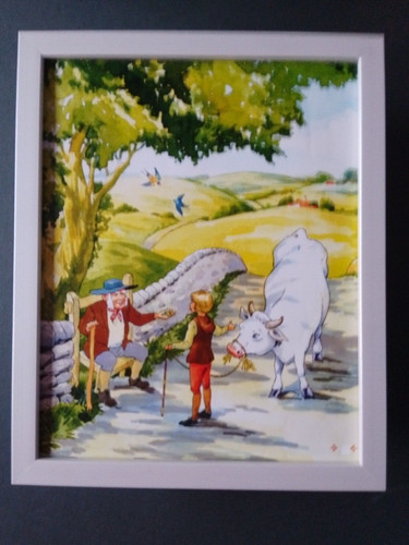 Childrens fairy tale print - fairy,