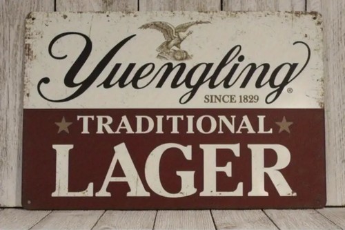 Vintage yuengling beer tin - vintage,