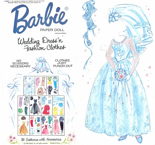 Vintge 1964 barbie wedding - 1964,