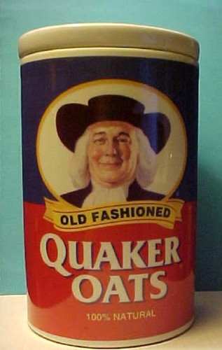 Quaker oats ceramic cookie - oats,
