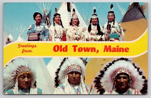 Old town maine native - old,