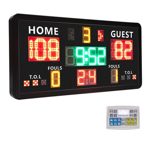 Large electronic scoreboard - large,