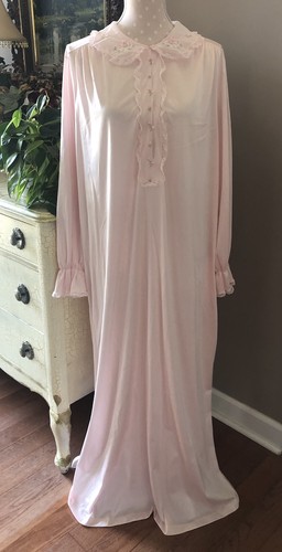 Vtg shadow line nightgown - vtg,