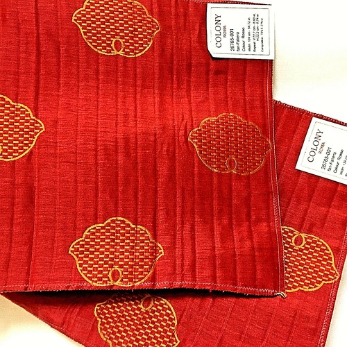 Lot floral quilted - quilted, silk