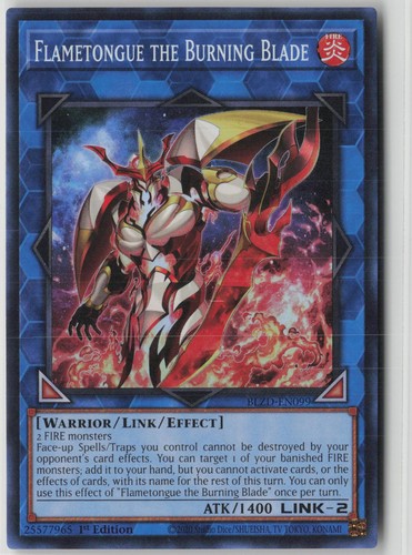 Flametongue the burning blade - burning,