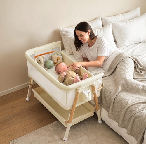 Baby bassinet bedside - 3-in-1,