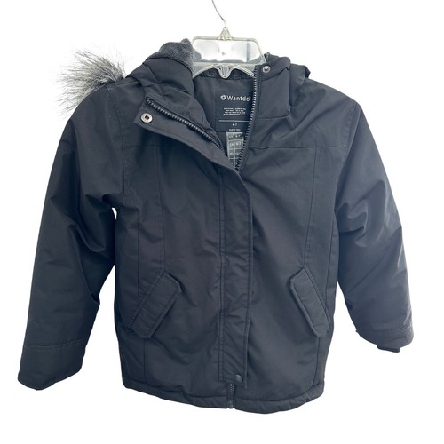 Wantdo black hooded winter - wantdo,