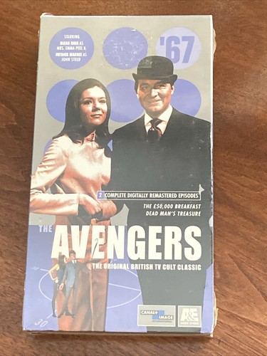 Vhs 1967 the avengers - vhs,