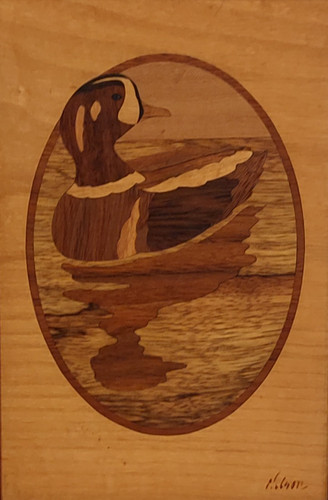 Hudson river inlay picture - river,