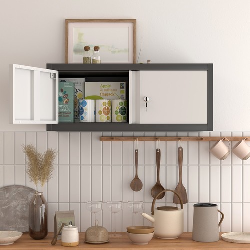 Metal locking cabinet - metal,