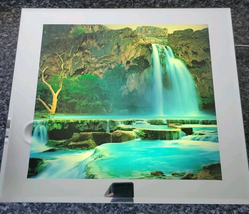 Waterfall wall mirror - waterfall,