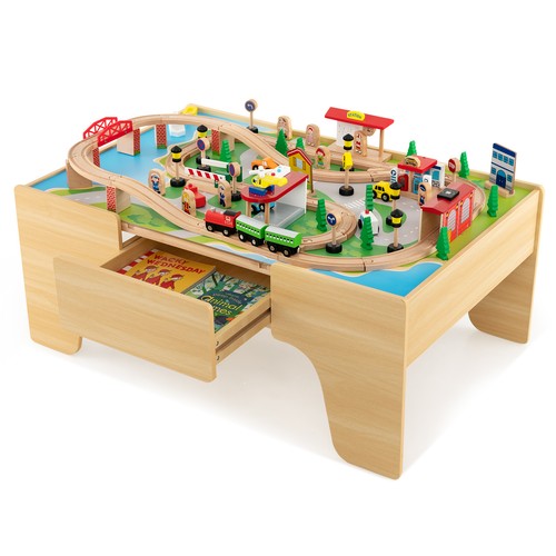 Wooden train set - train, &