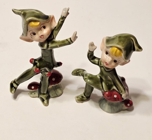 Lefton vintage 1950 pixie - lefton,