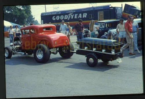 Custom hot rod casket - custom,