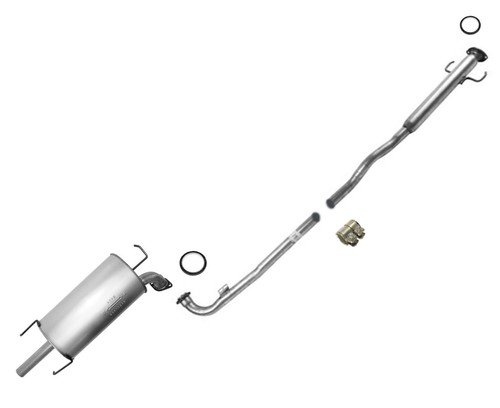 Resonator pipe rear muffler - resonator,