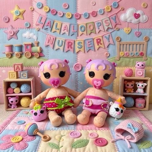 Lalaloopsy babies doll set - babies,