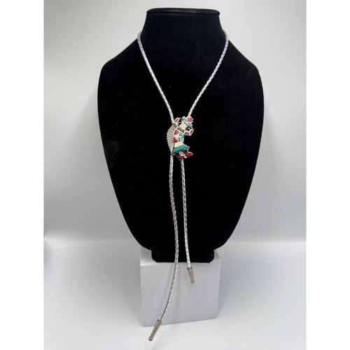 Vintage kachina dancer bolo - kachina,