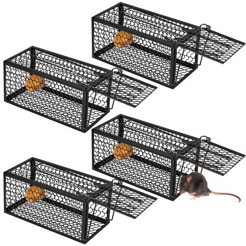 Pcs humane rat trap chipmunk - 4,