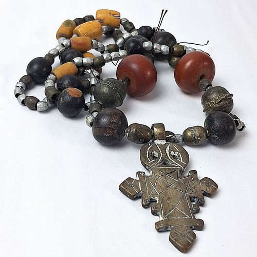 Vintage ethiopian coptic - vintage, cross