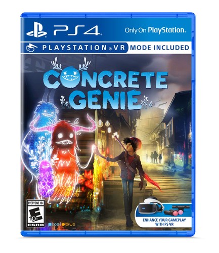 Concrete genie playstation 4 - concrete,