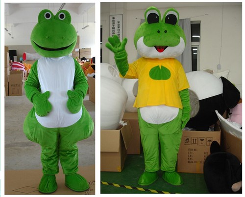Mascot costume frog doll - mascot,
