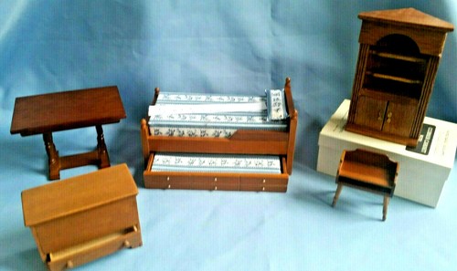 Vtg dollhouse furniture - 1:12, 5