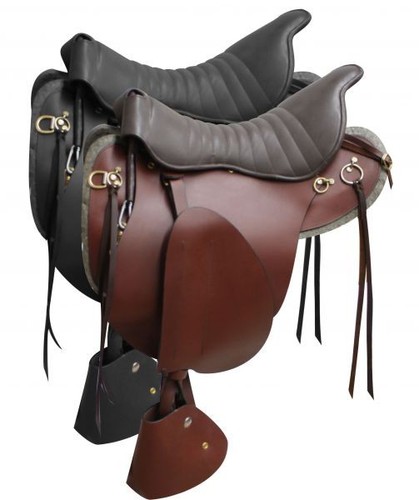 Trooper western leather saddle - trooper,
