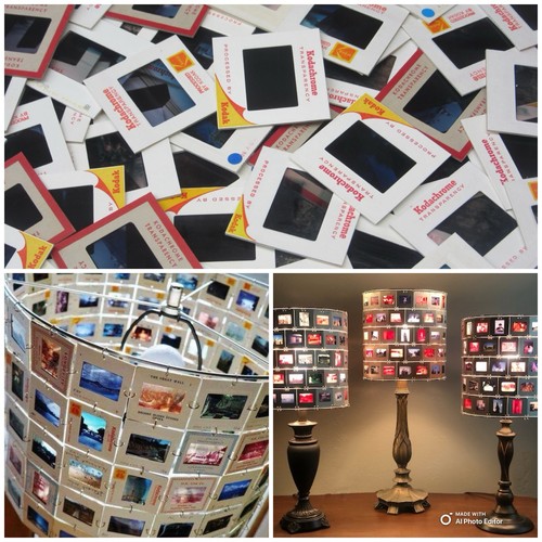 Vintage film slides lot - vintage,