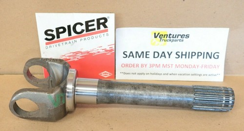 Outer axle spindle stub shaft - axle,