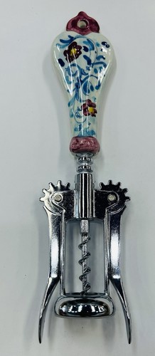 Vietri ceramics wing corkscrew - ceramics,