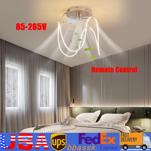 14in led ceiling fan flush - ceiling,